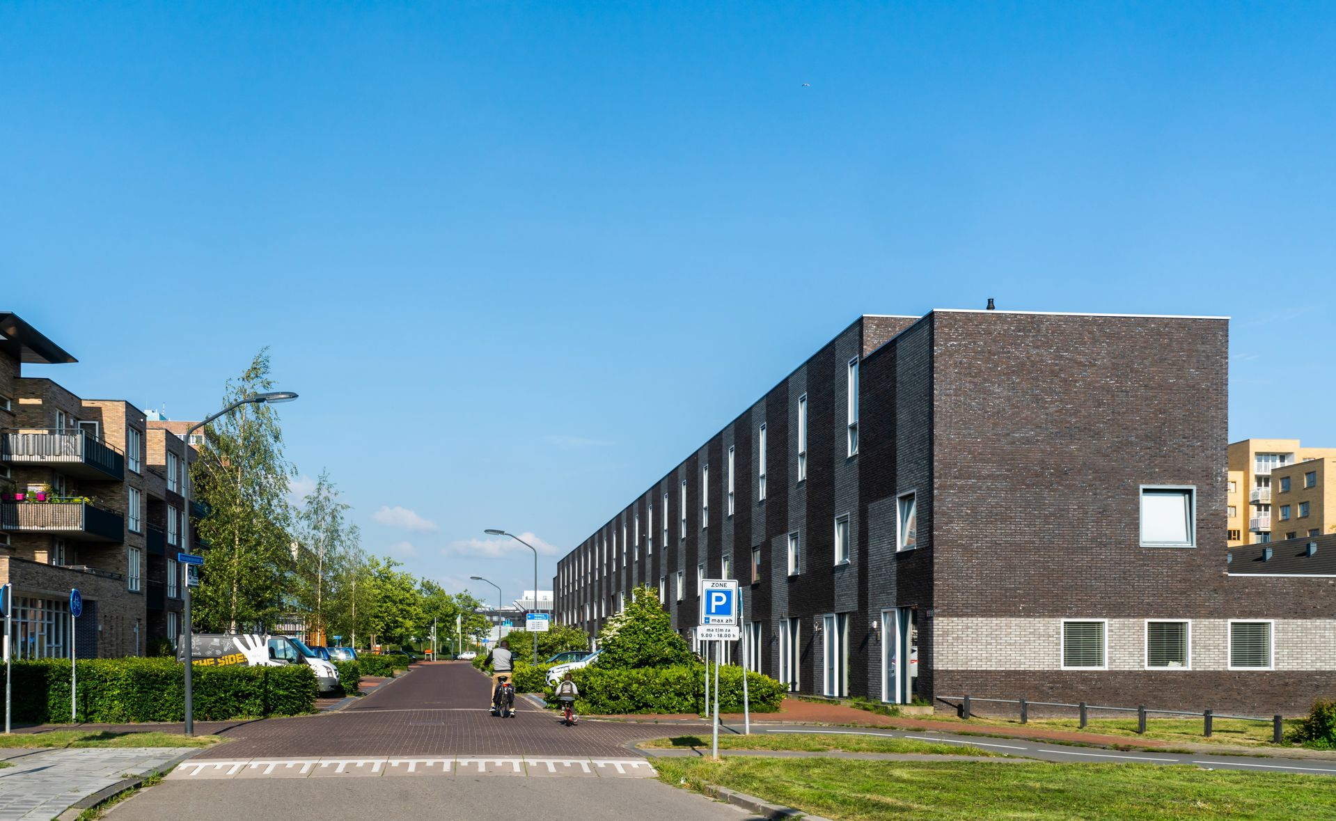 Foto van buurt met rijtjeswoning