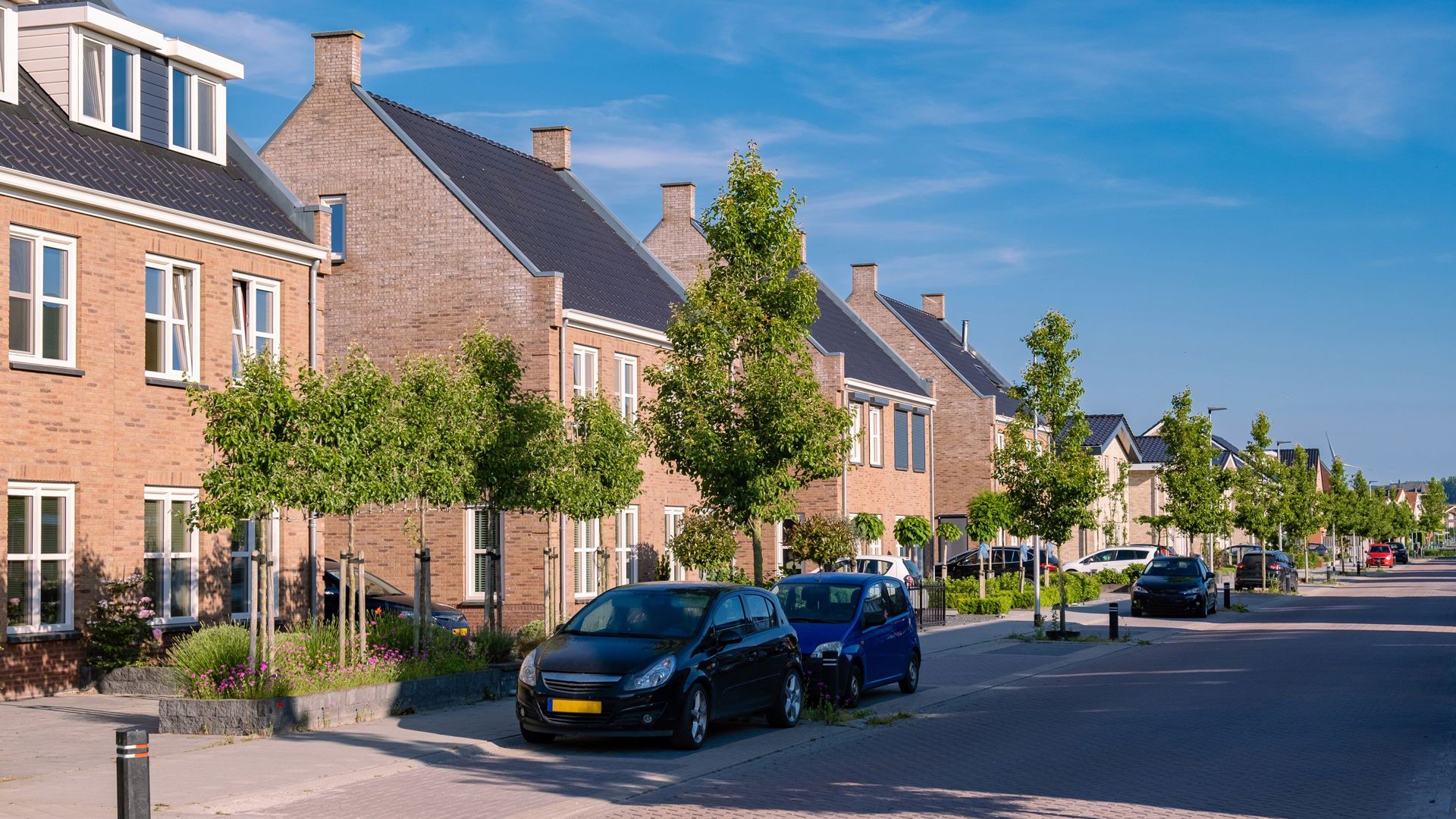 Foto losstaande woningen